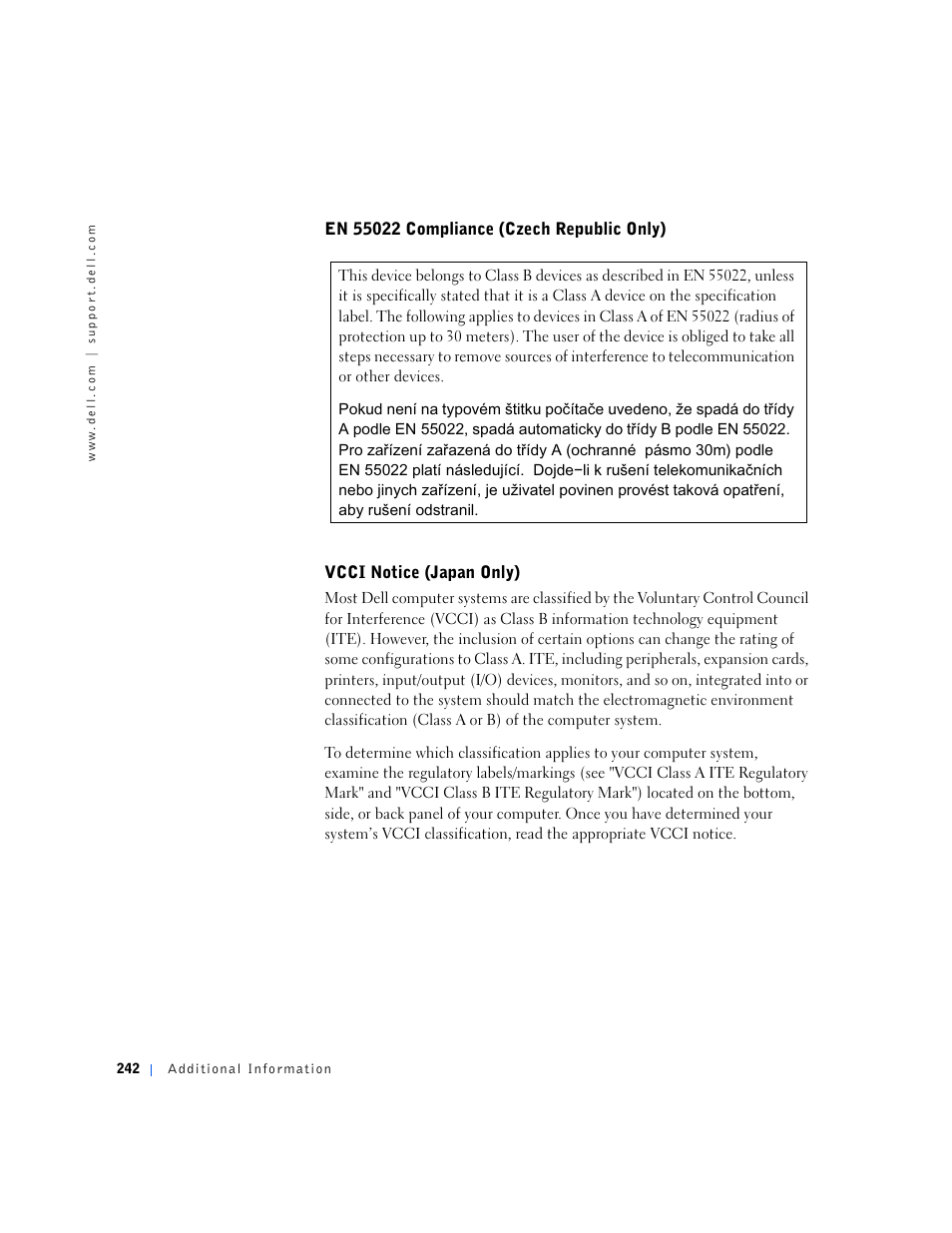 Dell OptiPlex GX240 User Manual | Page 244 / 298