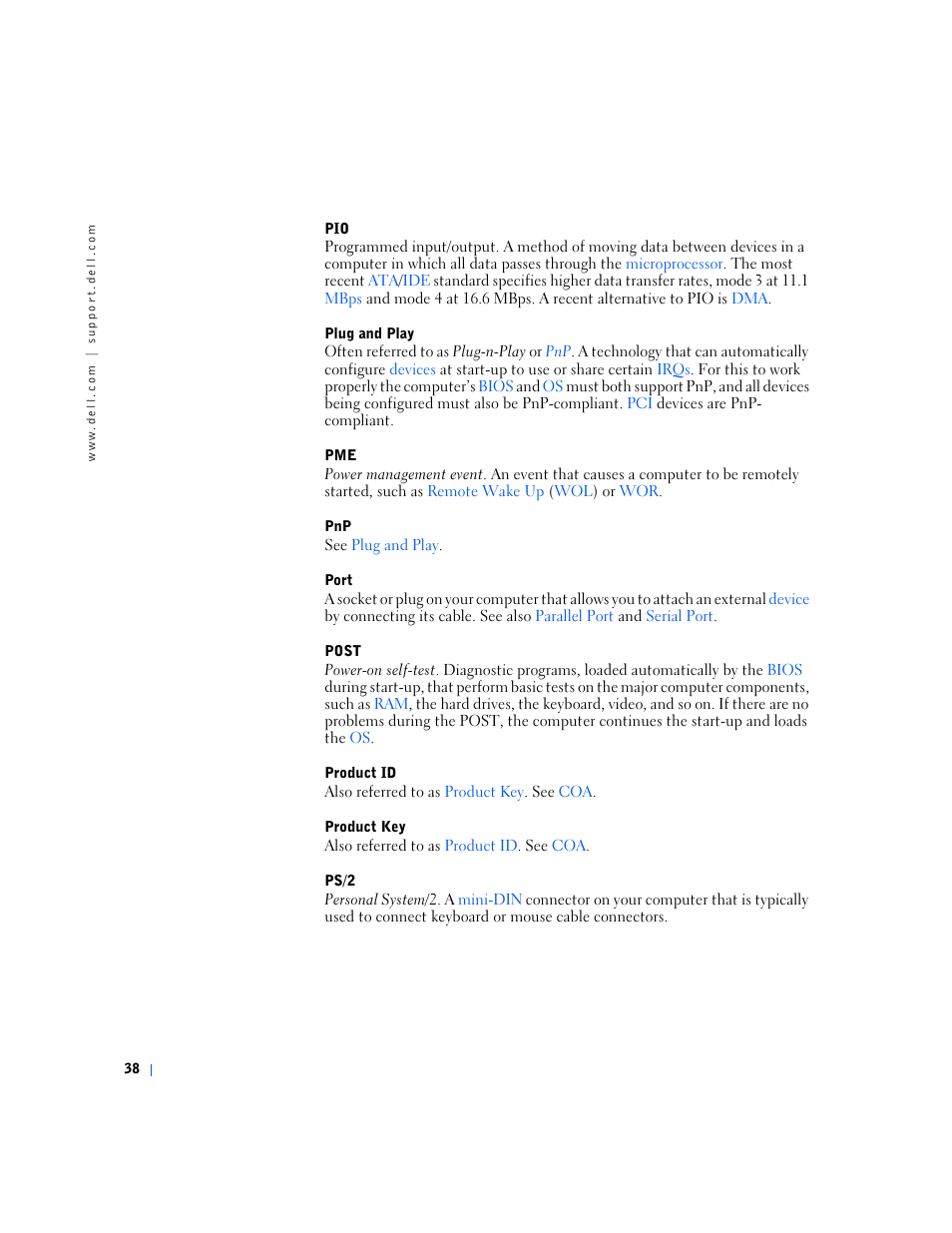 Dell OptiPlex GX240 User Manual | Page 290 / 298