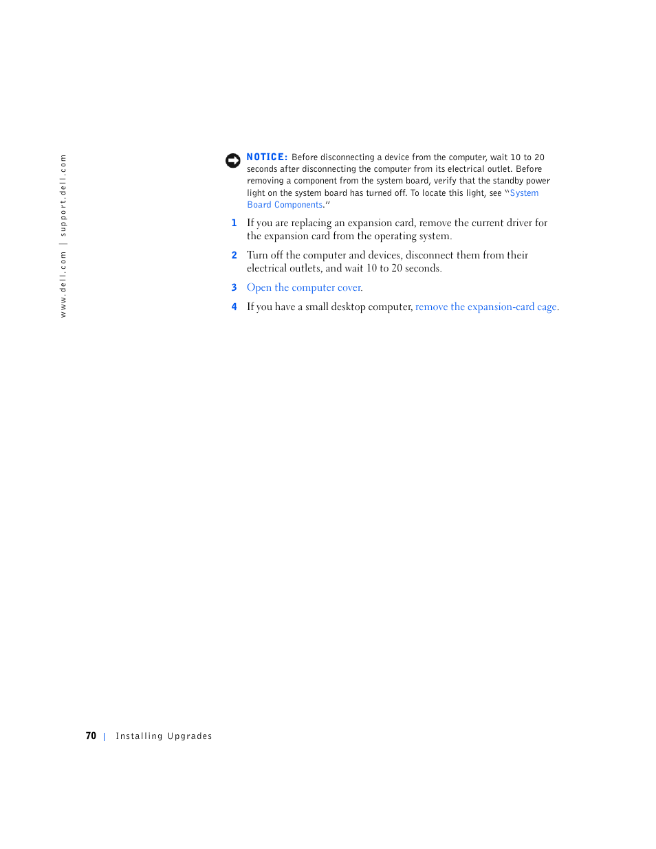 Dell OptiPlex GX240 User Manual | Page 72 / 298