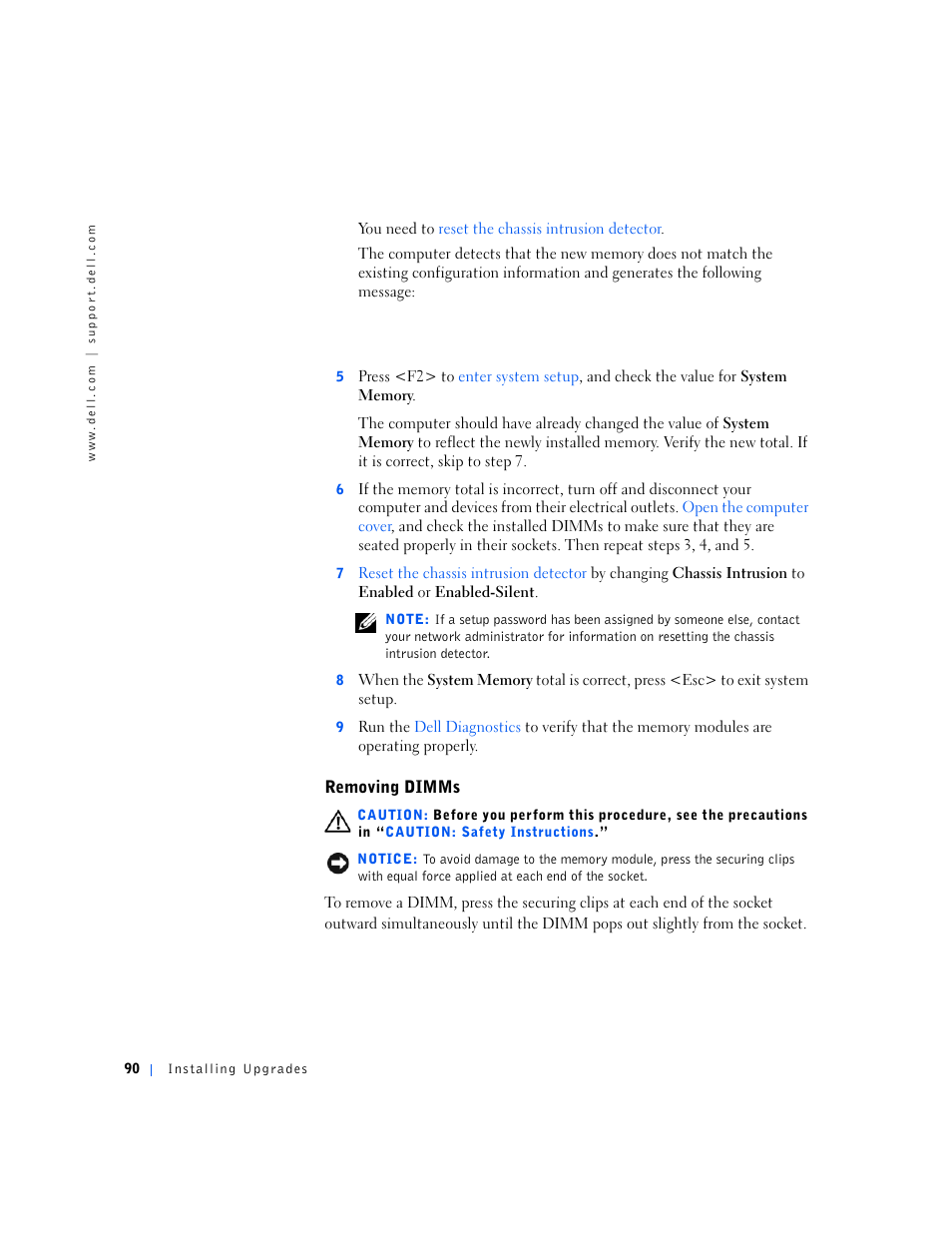 Dell OptiPlex GX240 User Manual | Page 92 / 298