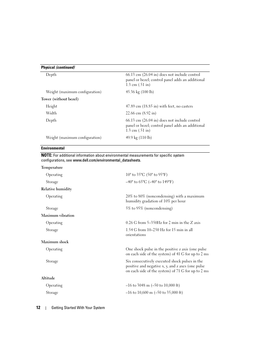 Dell PowerEdge 2900 User Manual | Page 14 / 116