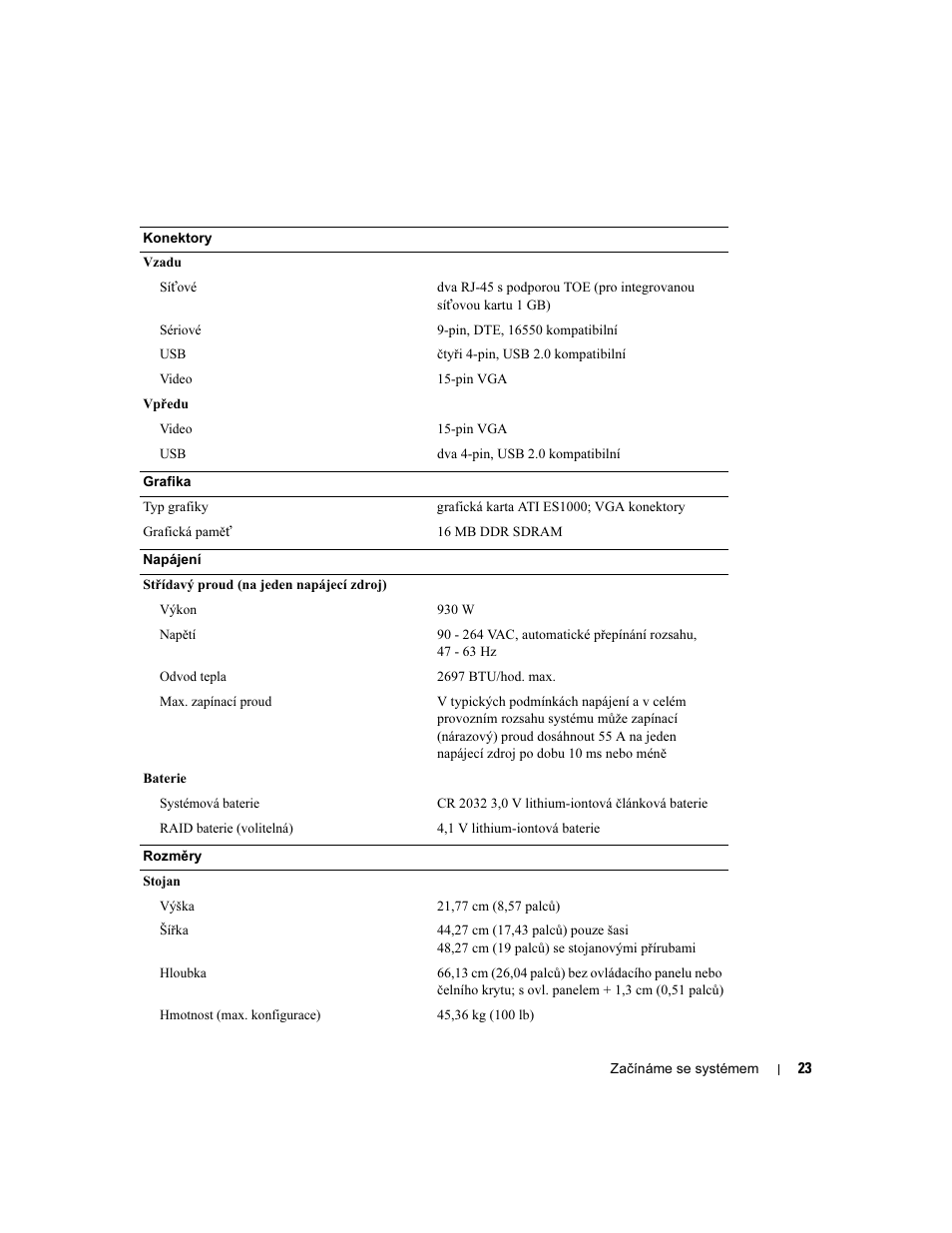 Dell PowerEdge 2900 User Manual | Page 25 / 116