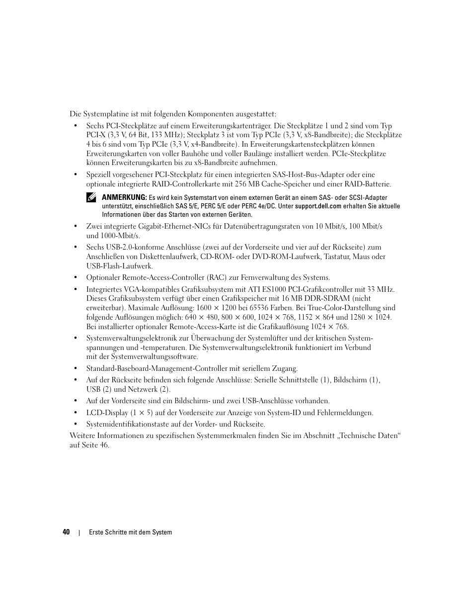 Dell PowerEdge 2900 User Manual | Page 42 / 116