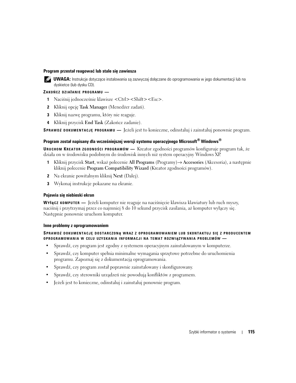 Dell Precision M90 User Manual | Page 115 / 192
