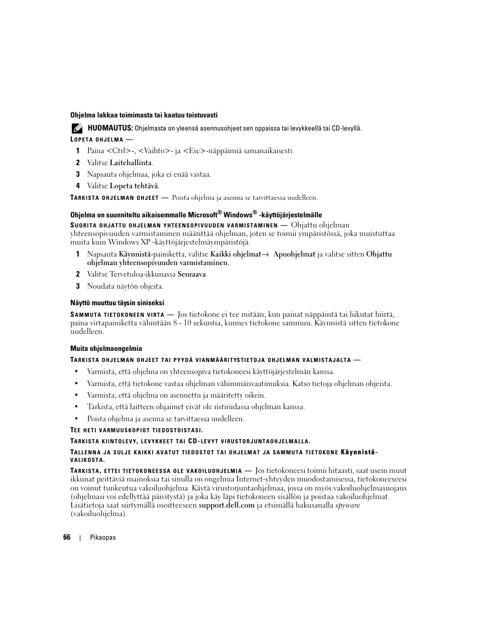 Dell Precision M90 User Manual | Page 66 / 192