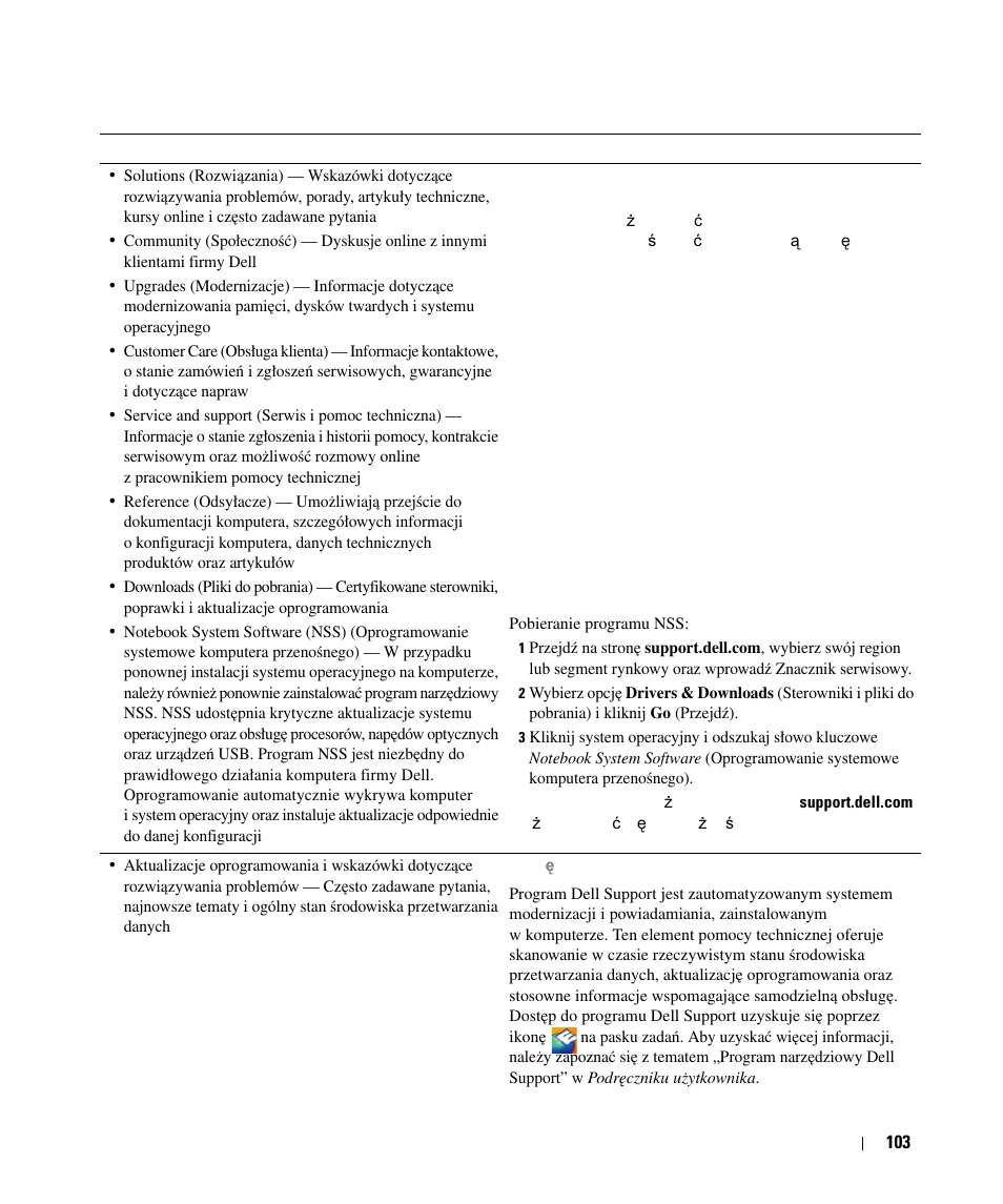 Dell Latitude D630 User Manual | Page 103 / 168