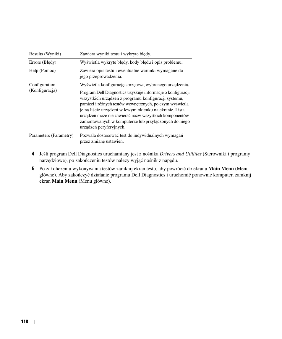 Dell Latitude D630 User Manual | Page 118 / 168