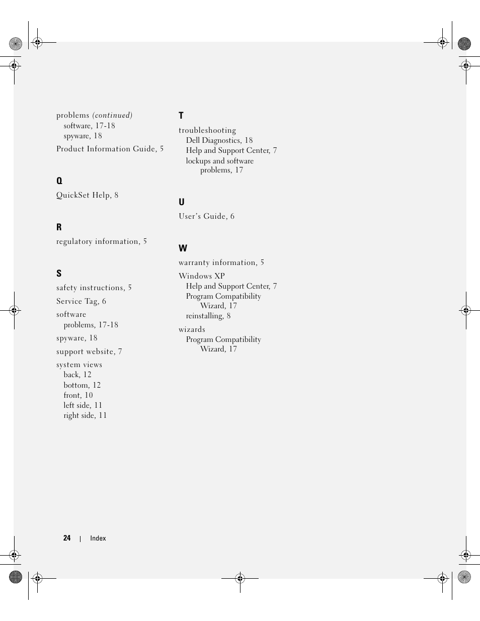 Dell Latitude D630 User Manual | Page 24 / 168
