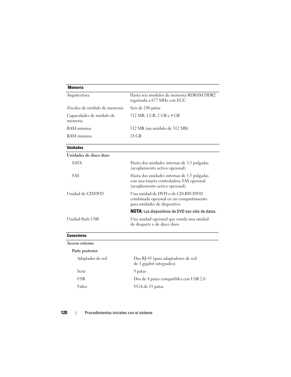 Dell PowerEdge R300 User Manual | Page 122 / 138