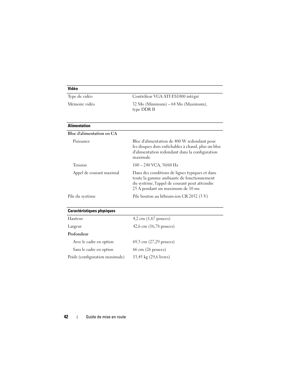 Dell PowerEdge R300 User Manual | Page 44 / 138
