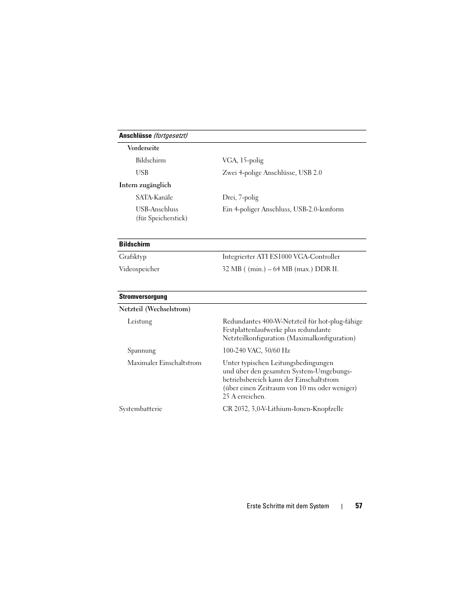 Dell PowerEdge R300 User Manual | Page 59 / 138