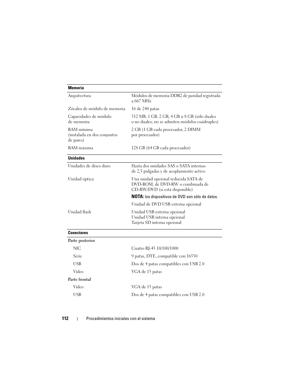 Dell POWEREDGE R805 User Manual | Page 114 / 130