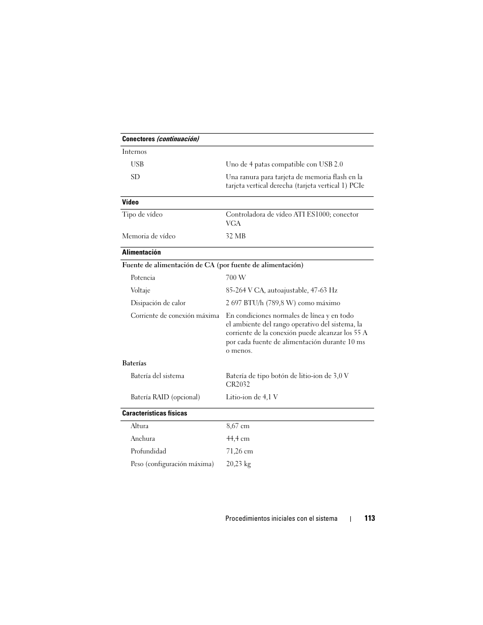 Dell POWEREDGE R805 User Manual | Page 115 / 130