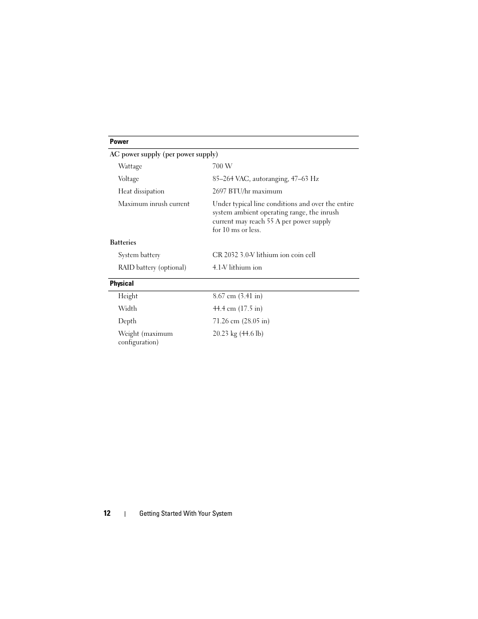 Dell POWEREDGE R805 User Manual | Page 14 / 130