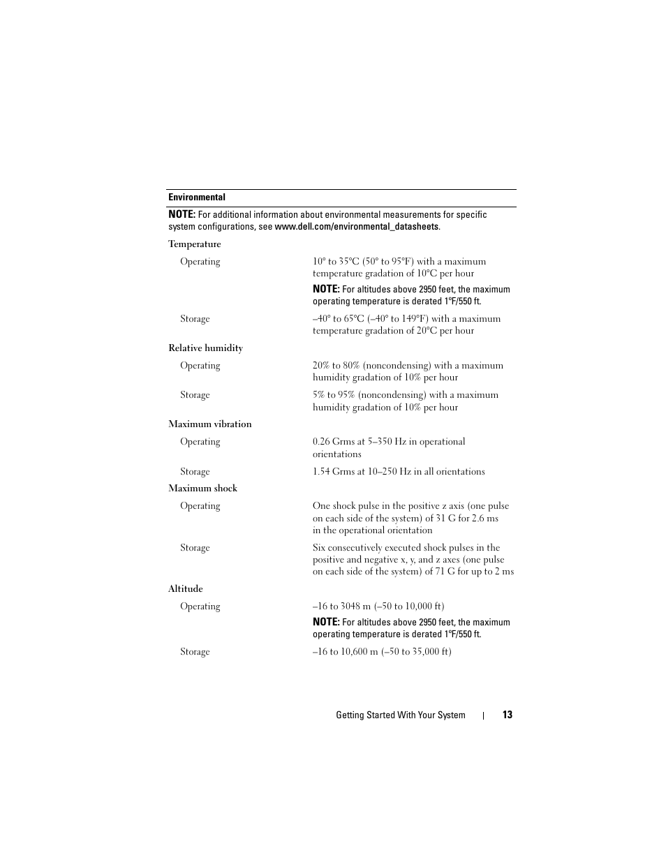 Dell POWEREDGE R805 User Manual | Page 15 / 130