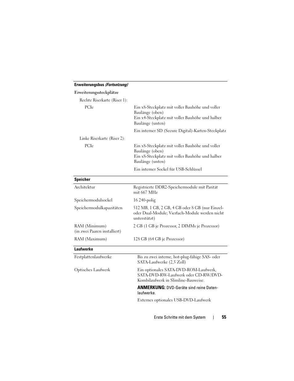 Dell POWEREDGE R805 User Manual | Page 57 / 130