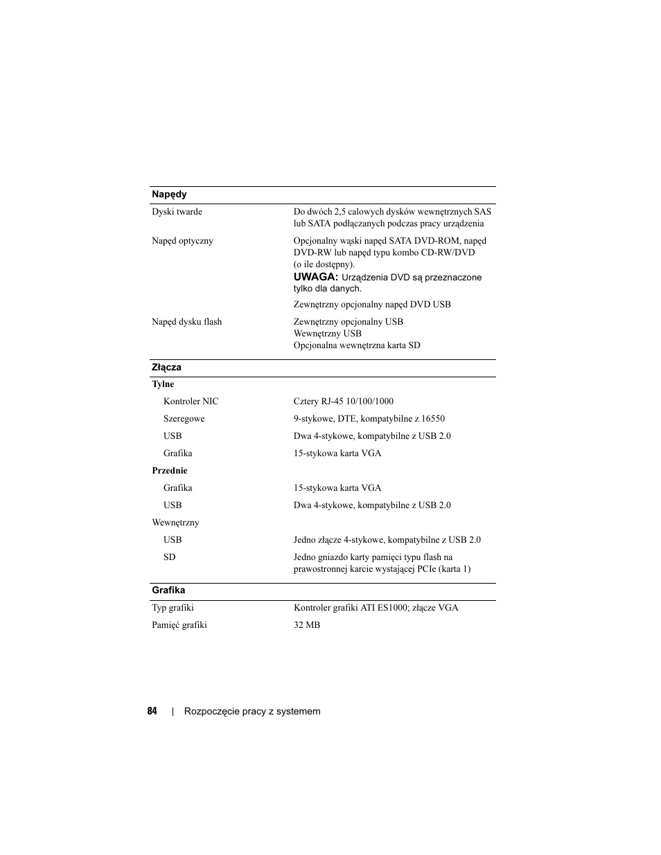 Dell POWEREDGE R805 User Manual | Page 86 / 130