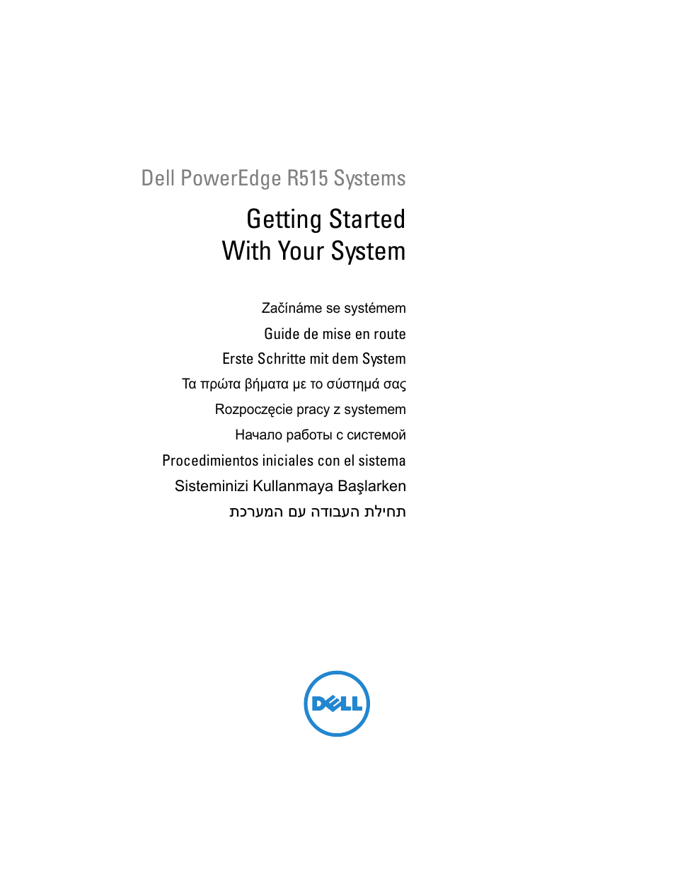 Dell POWEREDGE R515 User Manual | 142 pages