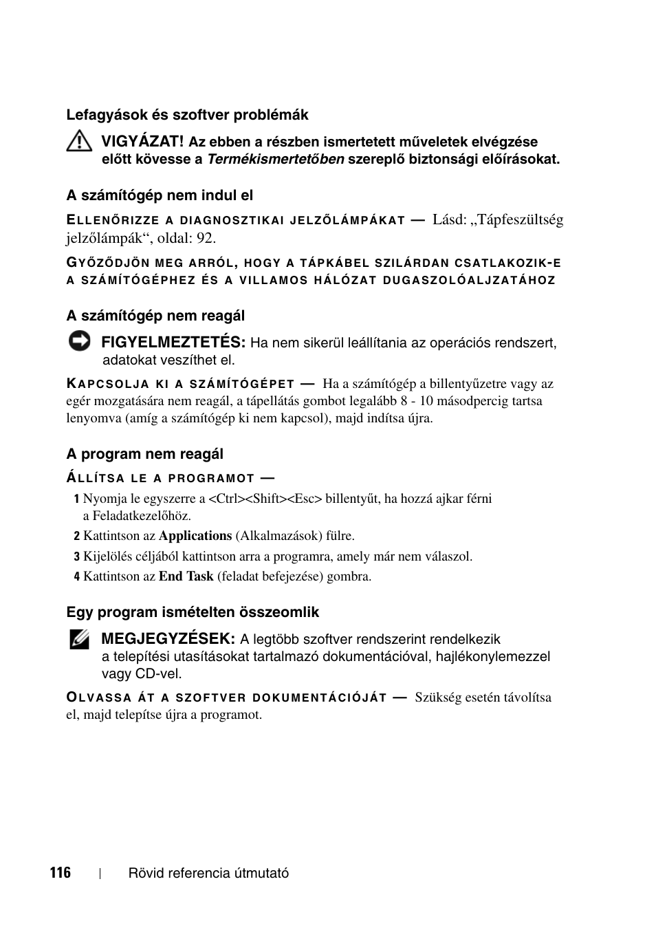 Dell Precision T5400 User Manual | Page 116 / 340