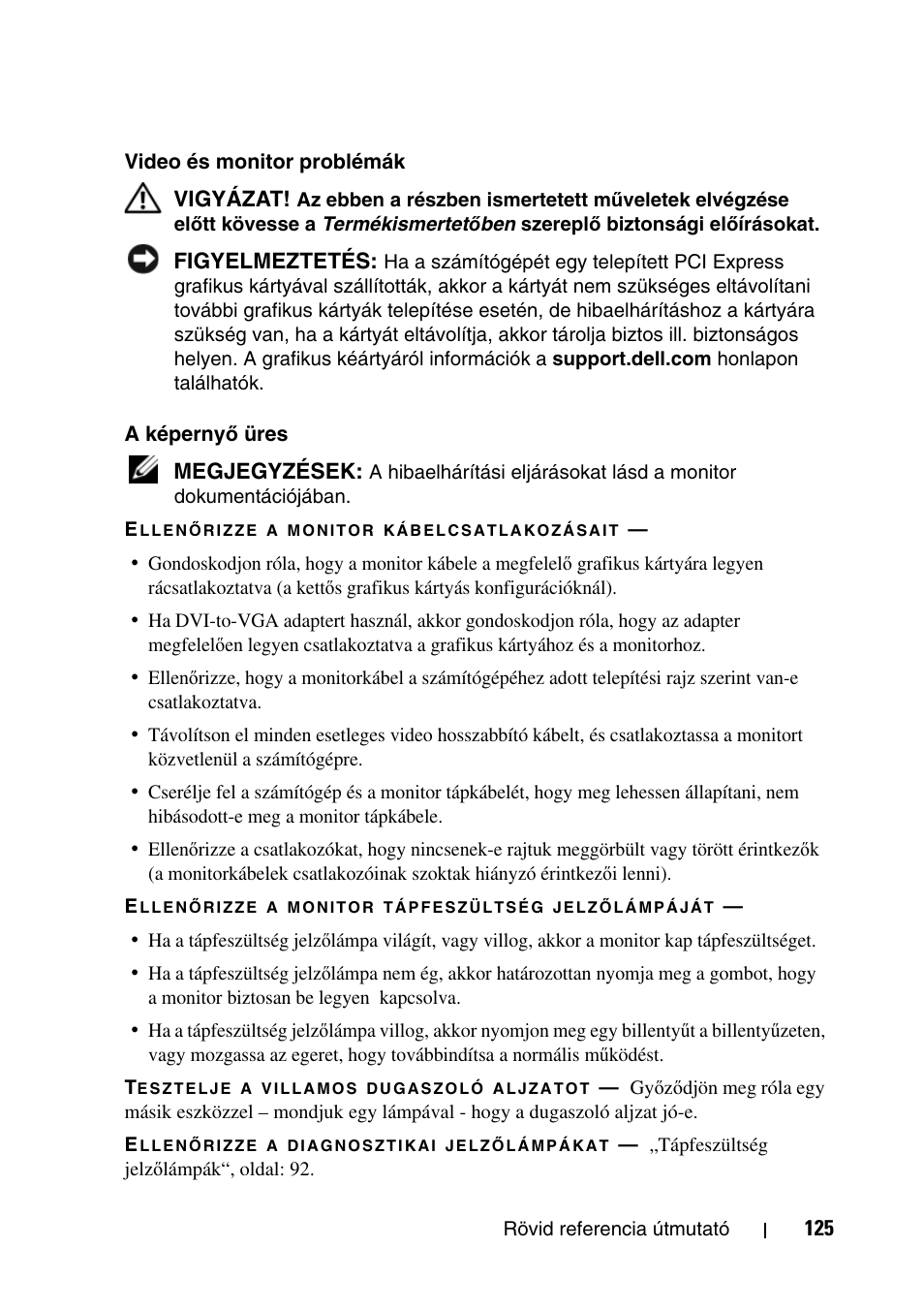 Dell Precision T5400 User Manual | Page 125 / 340
