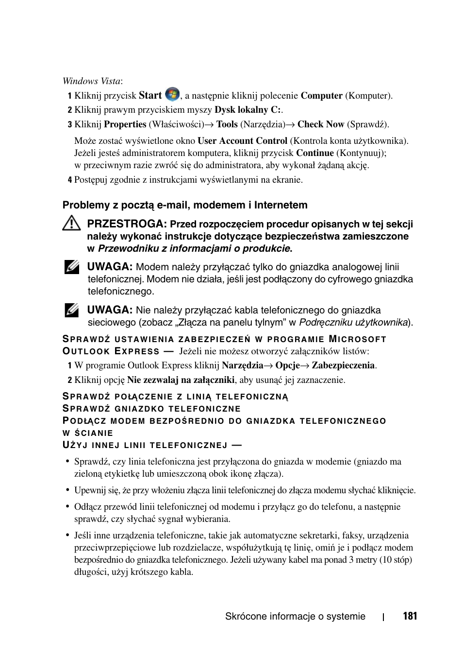 Dell Precision T5400 User Manual | Page 181 / 340