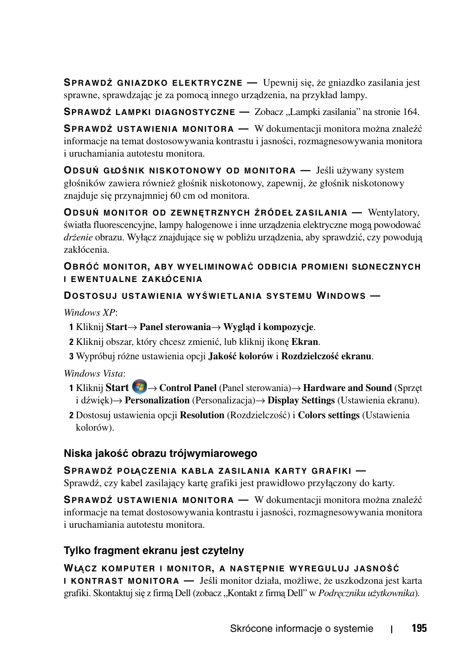 Start | Dell Precision T5400 User Manual | Page 195 / 340