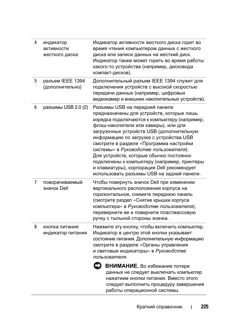 Dell Precision T5400 User Manual | Page 225 / 340