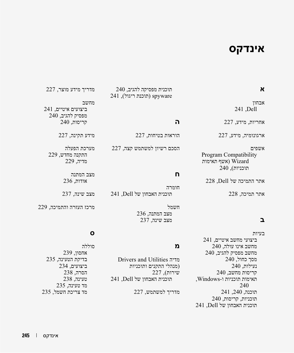 סקדניא | Dell Precision M4300 User Manual | Page 224 / 246
