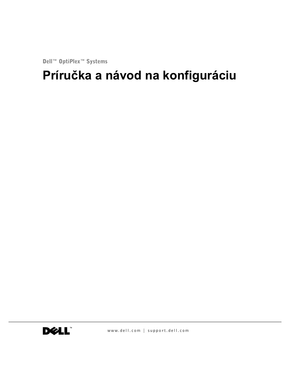 Príručka a návod na konfiguráciu | Dell OptiPlex GX240 User Manual | Page 129 / 182