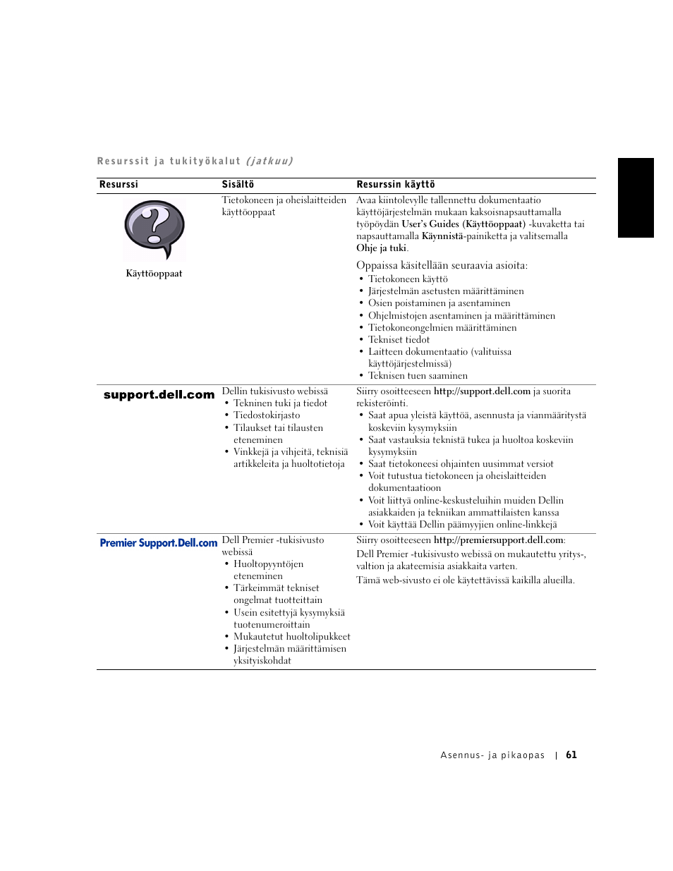 Dell OptiPlex GX240 User Manual | Page 63 / 182
