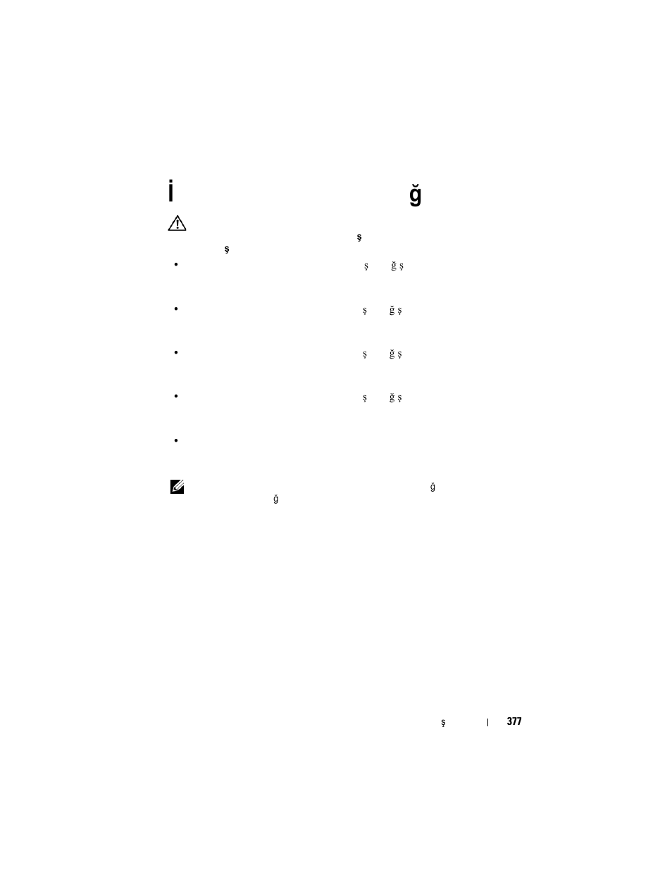 Ihtiyacınız olabilecek diğer bilgiler, Ihtiyacınız olabilecek di ğ er bilgiler | Dell PowerEdge C8000 User Manual | Page 379 / 430
