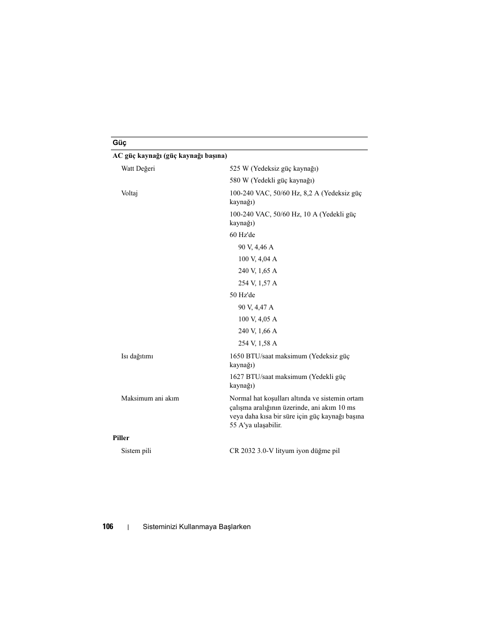 Dell PowerEdge T410 User Manual | Page 108 / 122