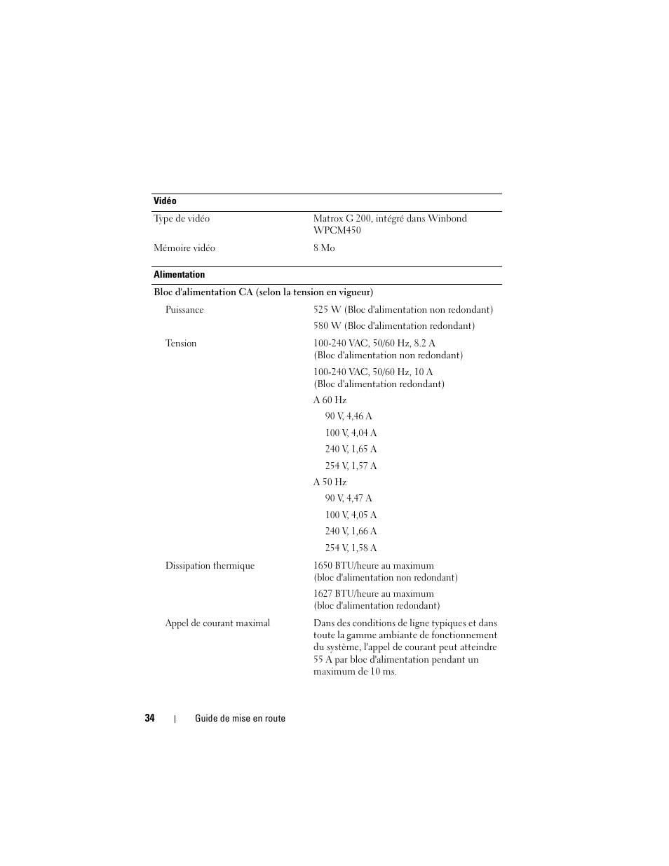 Dell PowerEdge T410 User Manual | Page 36 / 122