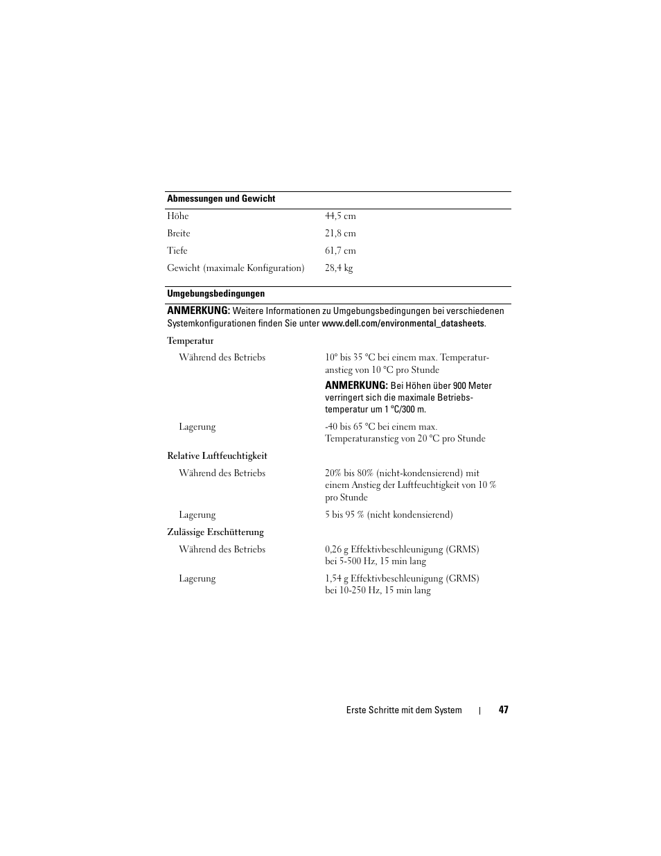 Dell PowerEdge T410 User Manual | Page 49 / 122