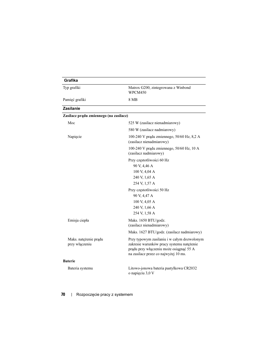 Dell PowerEdge T410 User Manual | Page 72 / 122