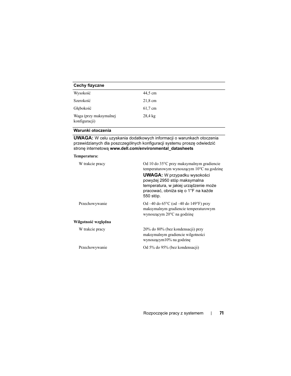 Dell PowerEdge T410 User Manual | Page 73 / 122