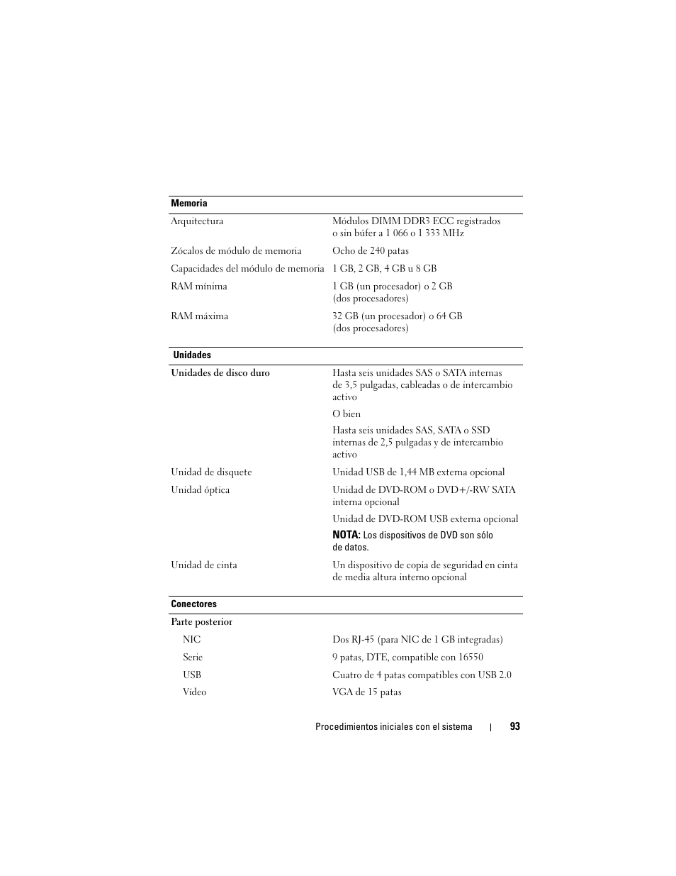 Dell PowerEdge T410 User Manual | Page 95 / 122