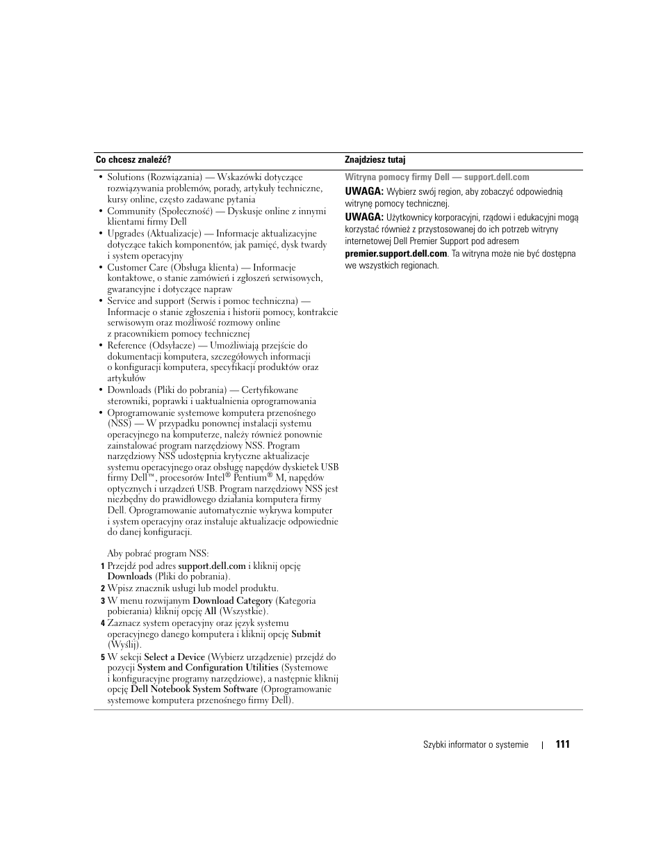 Dell Latitude D810 User Manual | Page 111 / 208