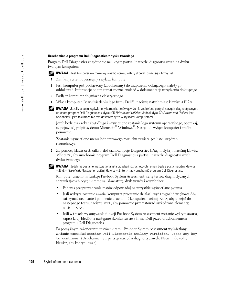 Dell Latitude D810 User Manual | Page 126 / 208