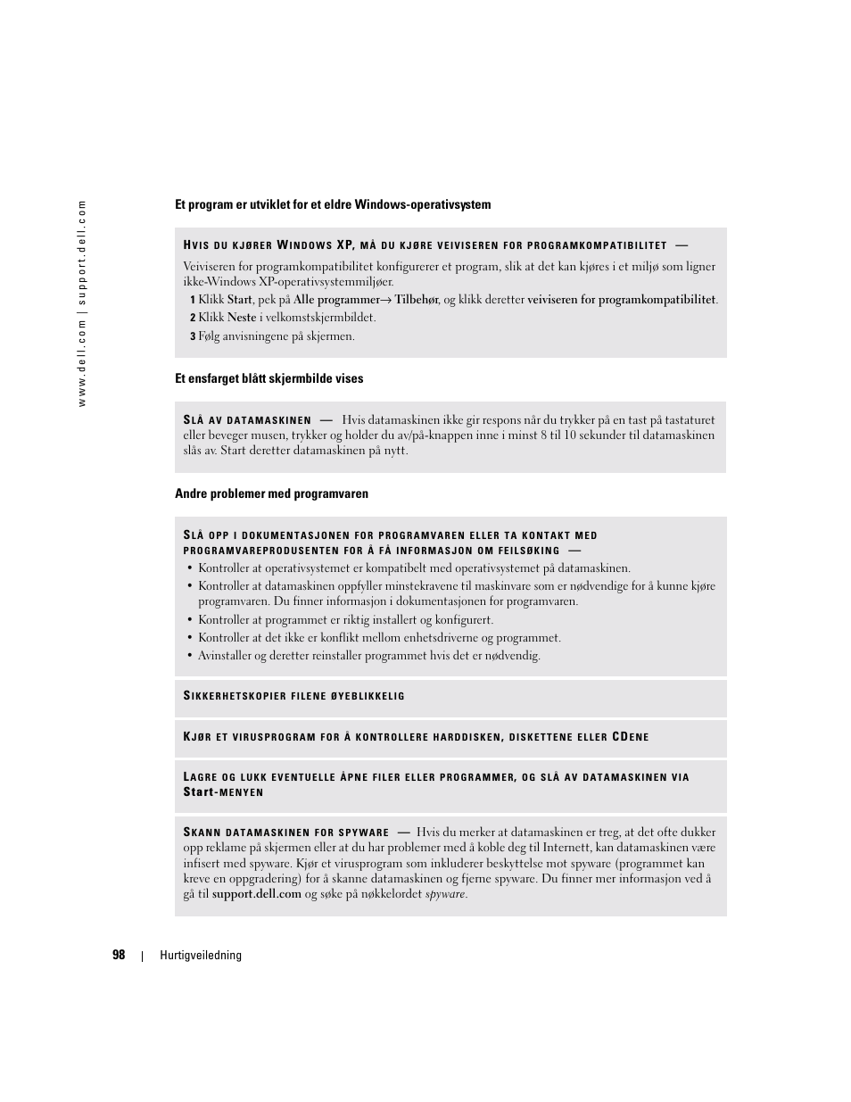 Dell Latitude D810 User Manual | Page 98 / 208