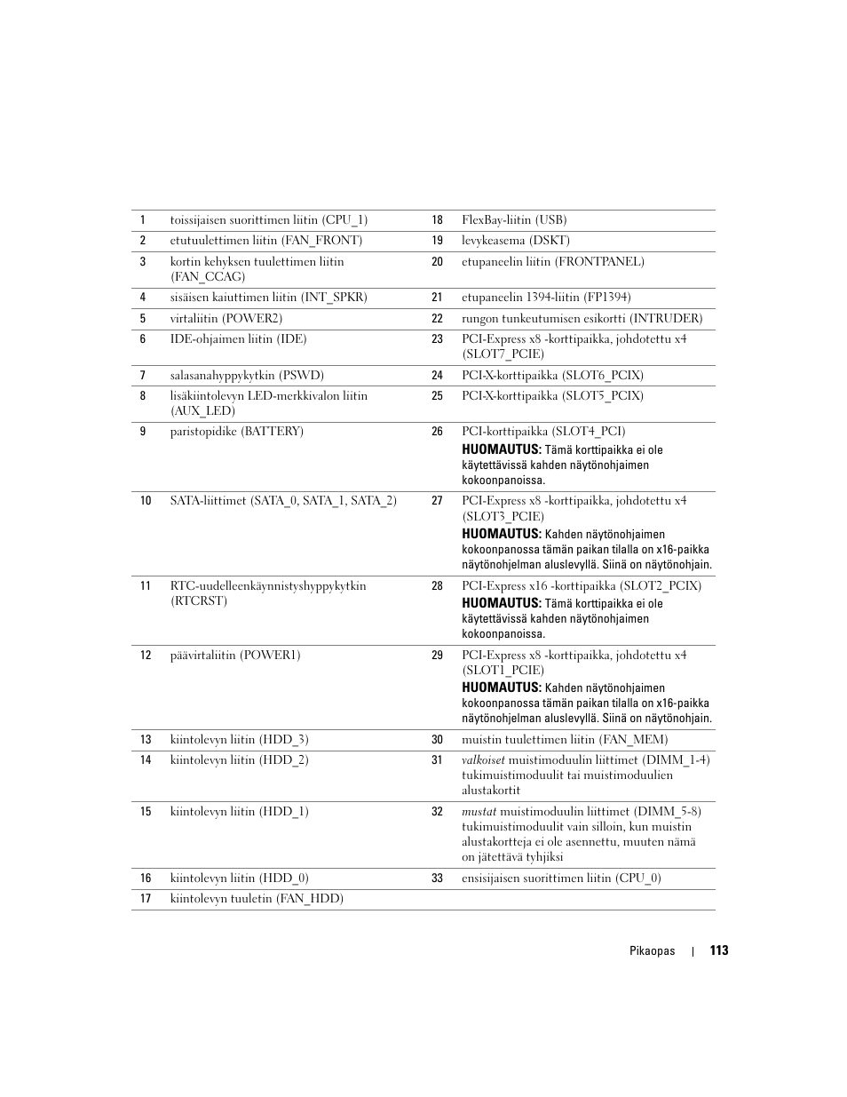 Dell Precision 690 User Manual | Page 113 / 360