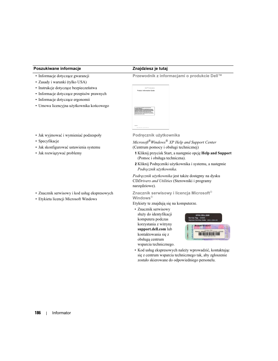 Dell Precision 690 User Manual | Page 186 / 360