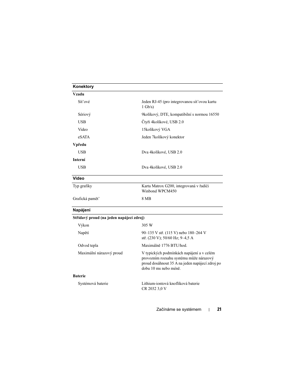 Dell PowerEdge T110 User Manual | Page 23 / 110