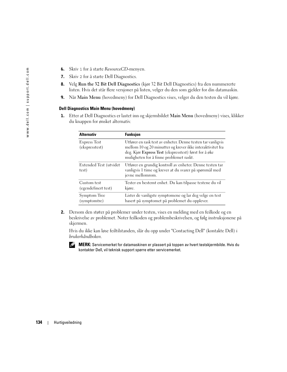 Dell Latitude D610 User Manual | Page 134 / 244