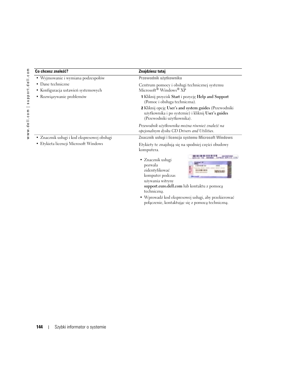 Dell Latitude D610 User Manual | Page 144 / 244