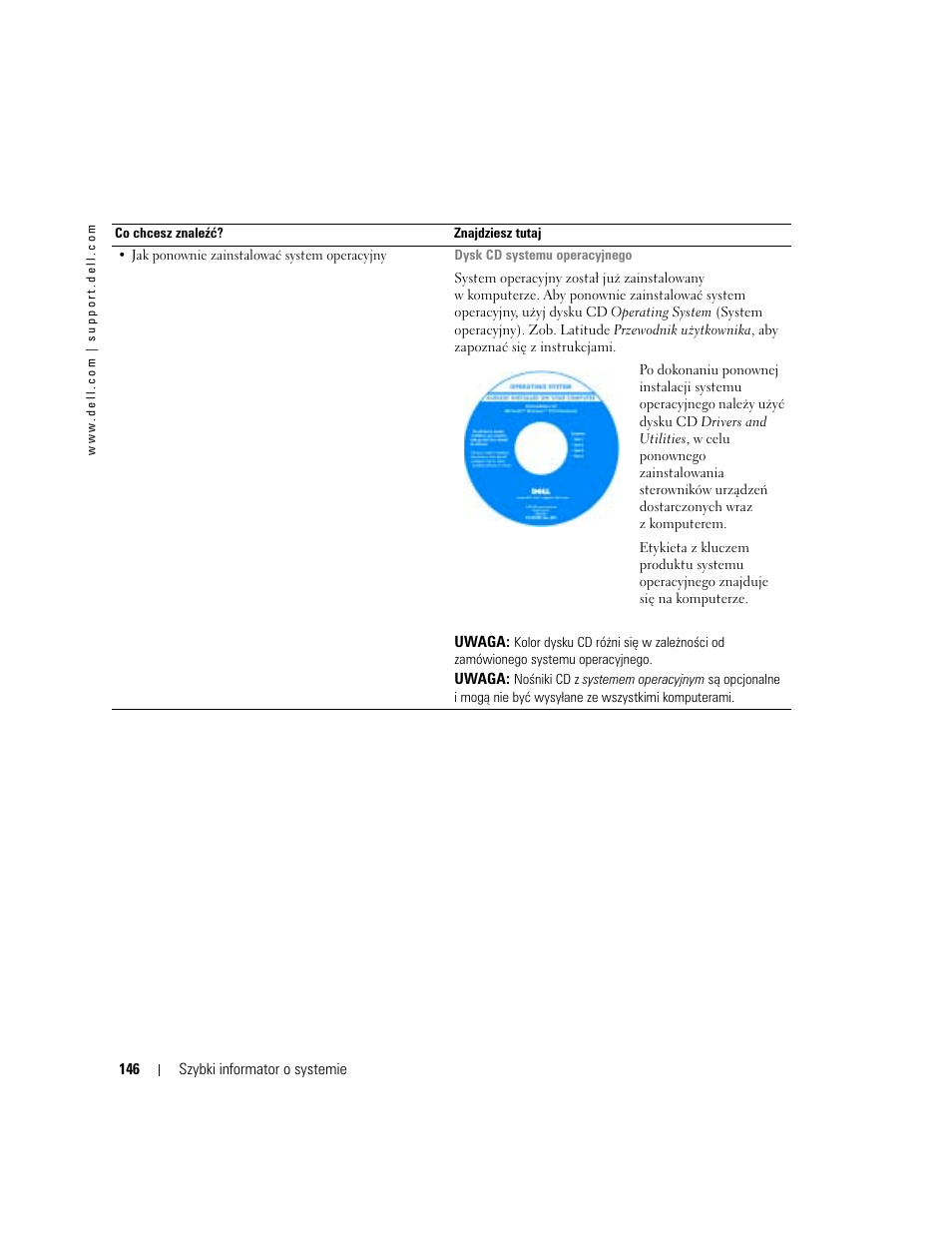 Dell Latitude D610 User Manual | Page 146 / 244