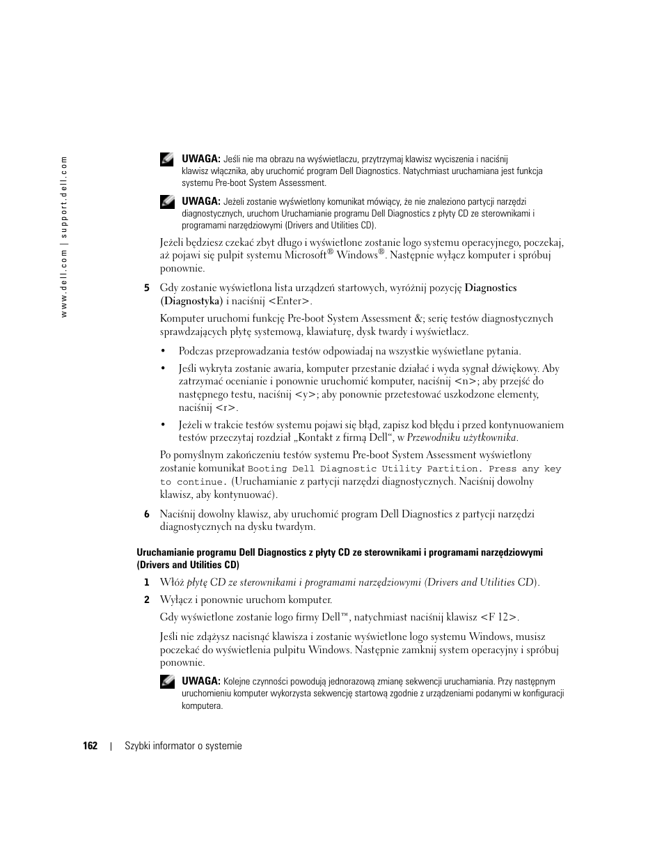 Dell Latitude D610 User Manual | Page 162 / 244