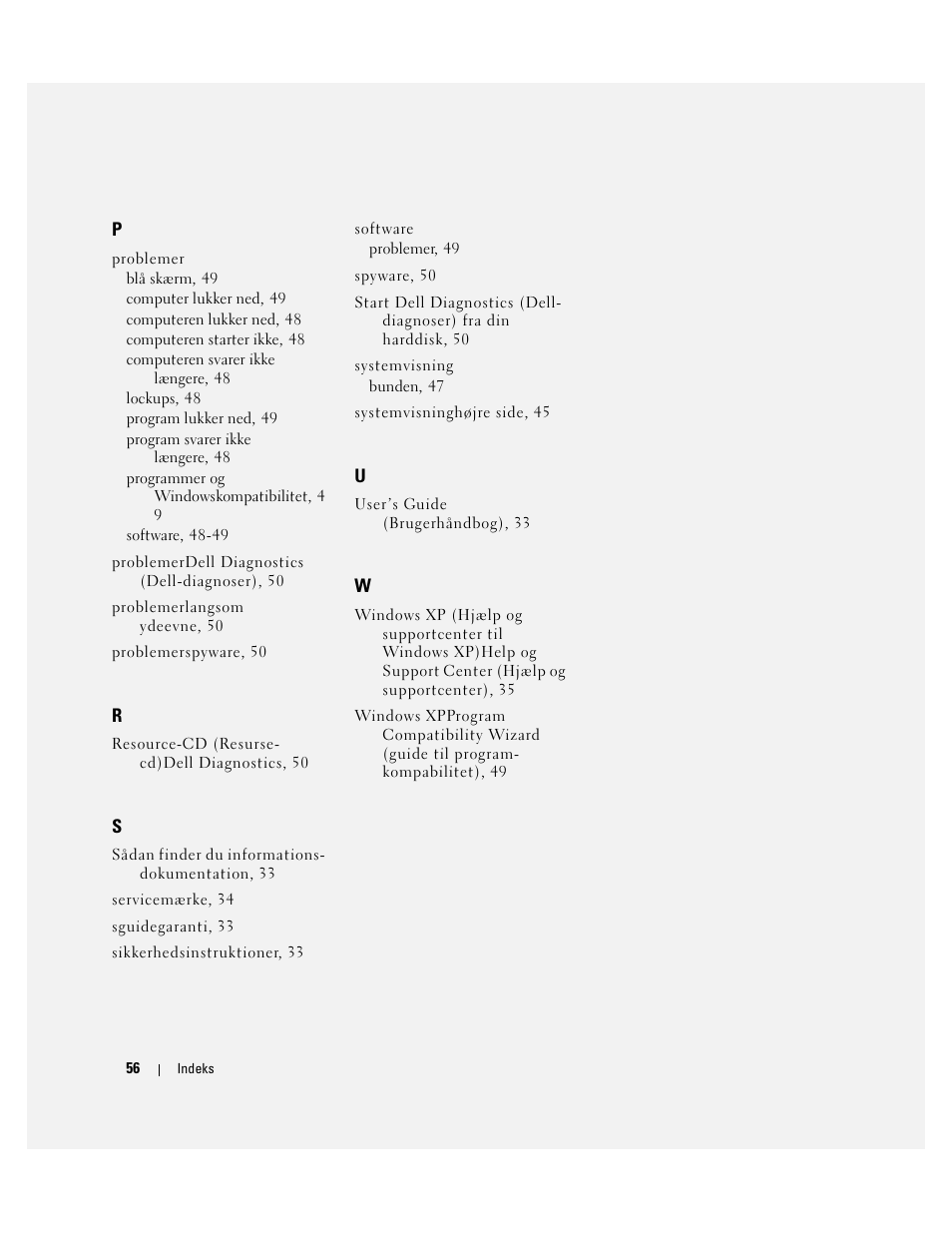 Dell Latitude D610 User Manual | Page 56 / 244