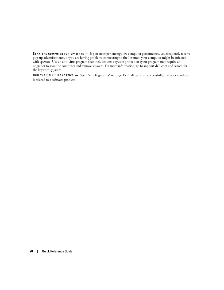 Dell Precision M65 User Manual | Page 20 / 90