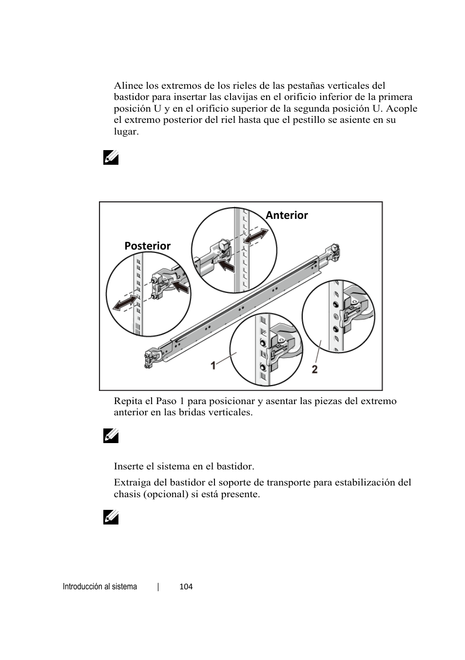 Posterior anterior | Dell POWEREDGE C6105 User Manual | Page 106 / 132
